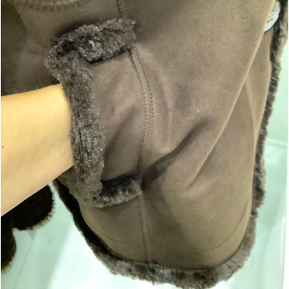 FLASH SALE‼️Soft faux suede coat LIKE NEW🥀 - Picture 3 of 12